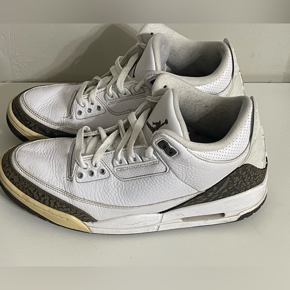 Jordan Other - VTG Nike Air Jordan 3 Retro Mocha -White/Black/Brown Size 9.5